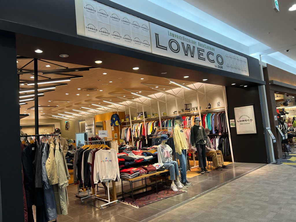 奈良市近隣】海外古着専門店「LOWECO by JAMイオンモール大和郡山店