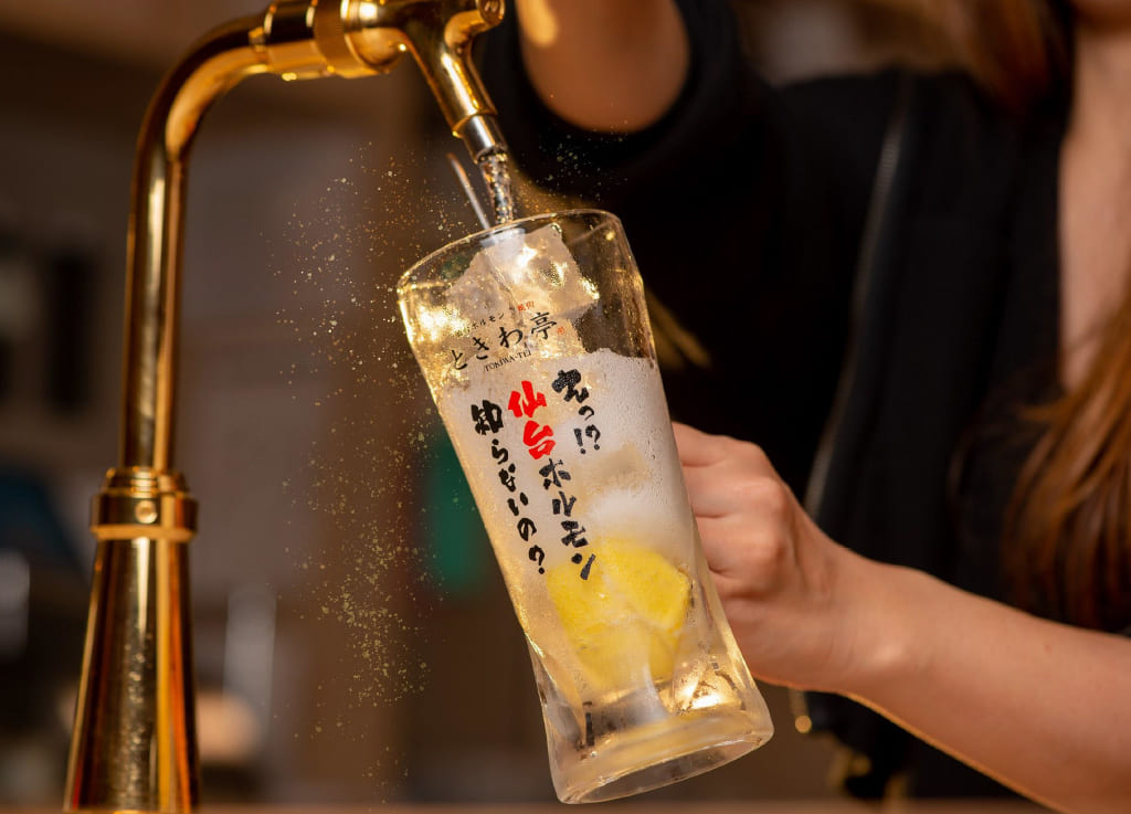 0秒レモンサワー 仙台ホルモン焼肉酒場 ときわ亭 近鉄奈良店