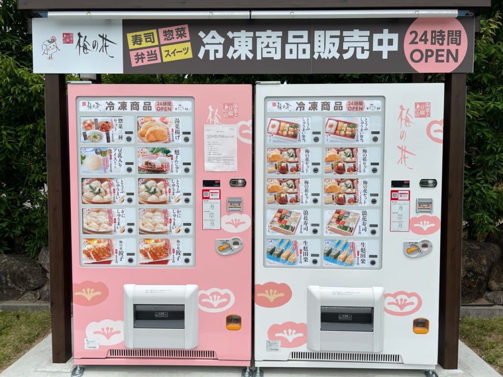 梅の花　自販機8